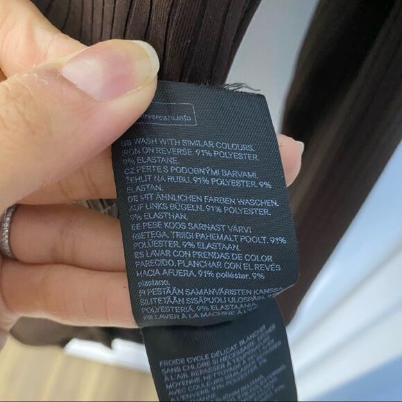 H&m brown long sleeve bodysuit - Picture 5 of 7